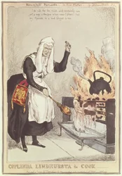 Coplinda Lindhursta la cuisinière, no.6 de la série Household Servants, publié en 1829